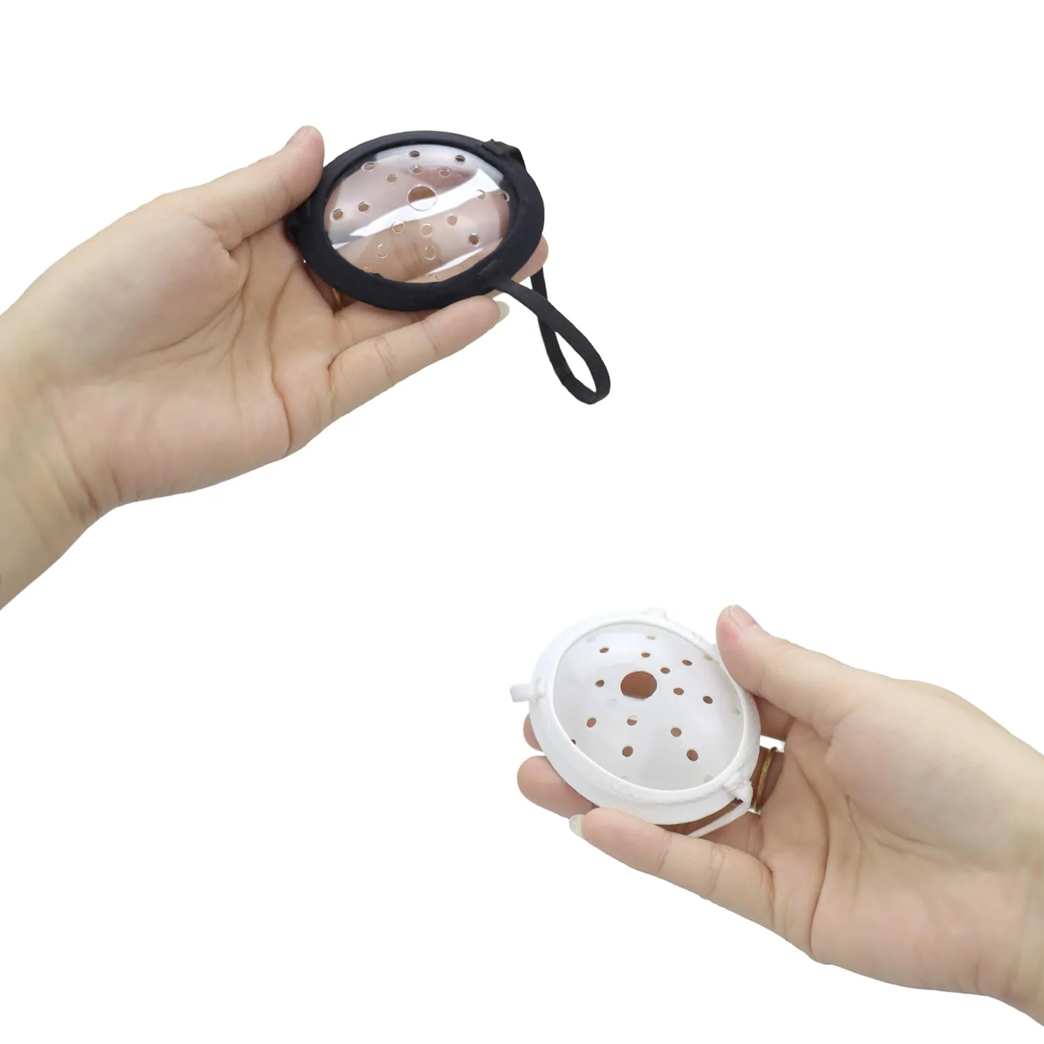 2 Pack Eye Shield Plastic Eye Shield Eye Patch for Eye Surgery Covering Breathable After Surgery Eye Protection Cataract Surgery Eye Patch Covered Edge - Image 3
