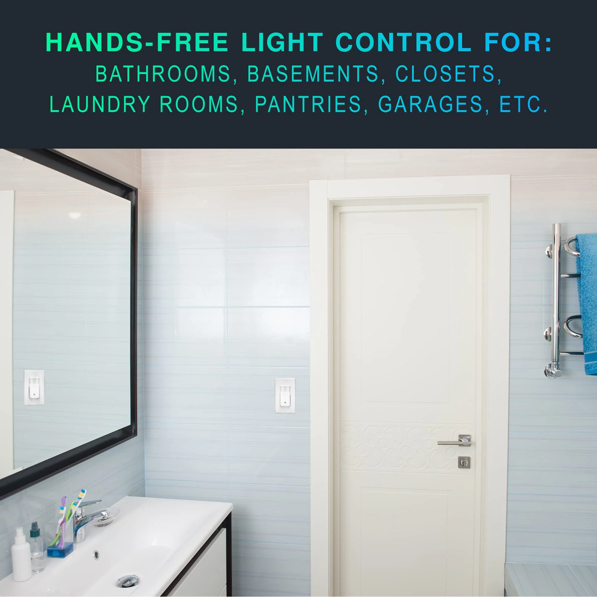 2 Pack Motion Sensor Light Switch, Neutral Wire Required, Single Pole Only (Not 3-Way), Indoor in-Wall Occupancy Sensor with Wall Plate, Adjustable Timer, Title 24, UL Certified, White 2 - Image 6