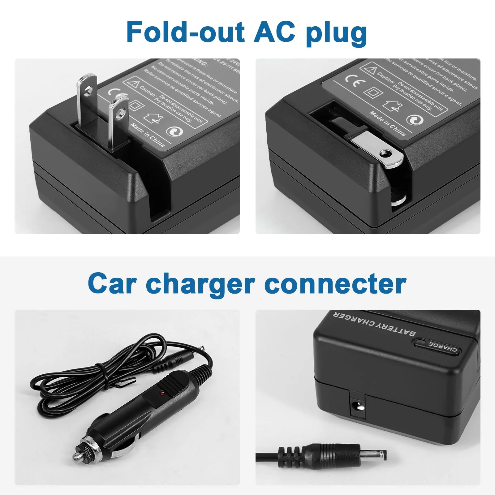 2 Pack NB-6L/NB-6LH Battery and Charger kit Compatible with Canon PowerShot SX540 HS, SX530 HS, SX520 HS, SX510 HS, SX500 HS, SX170 is,SX700 HS, SX710 HS,SX610 HS, SX600 HS, S120, D30, S90 - Image 6