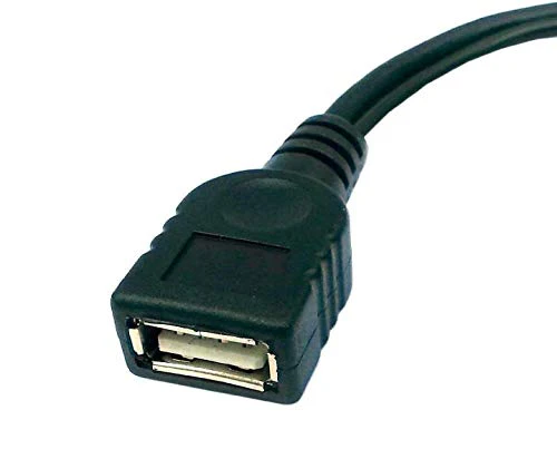 2 Pack OTG Cable Replacement for Fire Stick 4K, Compatible Samsung Galaxy, Amazon Fire TV, Compatible with LG HTC Android Phone Tablet Micro USB Host with Micro USB Power - Image 3