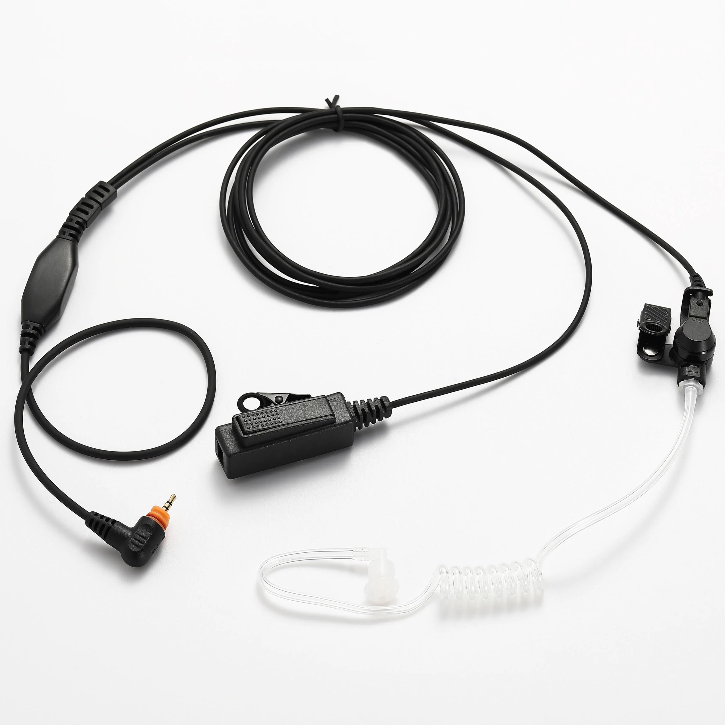 【2 Pack】 SL300 Earpiece Compatible with Motorola Walkie Talkie, SL7550 SL7580 SL7590 SL4000 SL3500e SL1K SL1M Radio Headset Mic PTT with Acoustic Tube +2 Earmolds+2 Eartips Motorola-SL300 2 Pack - Image 5
