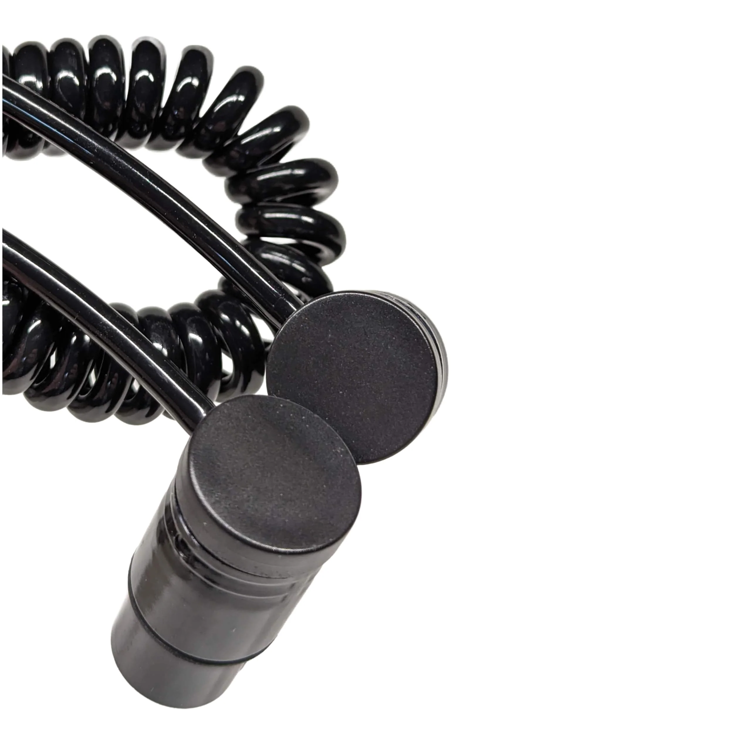2-Pcs Coiled Low-Profile 3-Pin XLR Female to XLR Male Adjustable-Angle Cable for Sound Devices 302, 552, 633, 688, 788T Mixer, Zaxcom, Zoom F8, 20-Inches, Black and White 2-Pcs, Black + White - Image 5