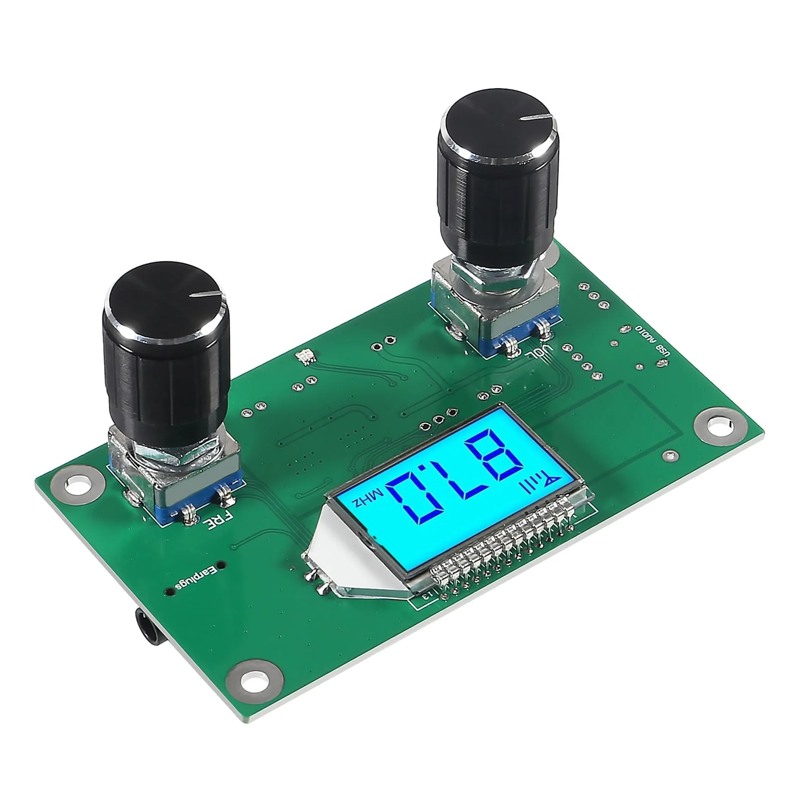 2 Pieces Digital FM Receiver Module, Radio Receiver Module Digital Stereo Board LCD Display DSP PLL 76.0MHz-108.0MHz - Image 4
