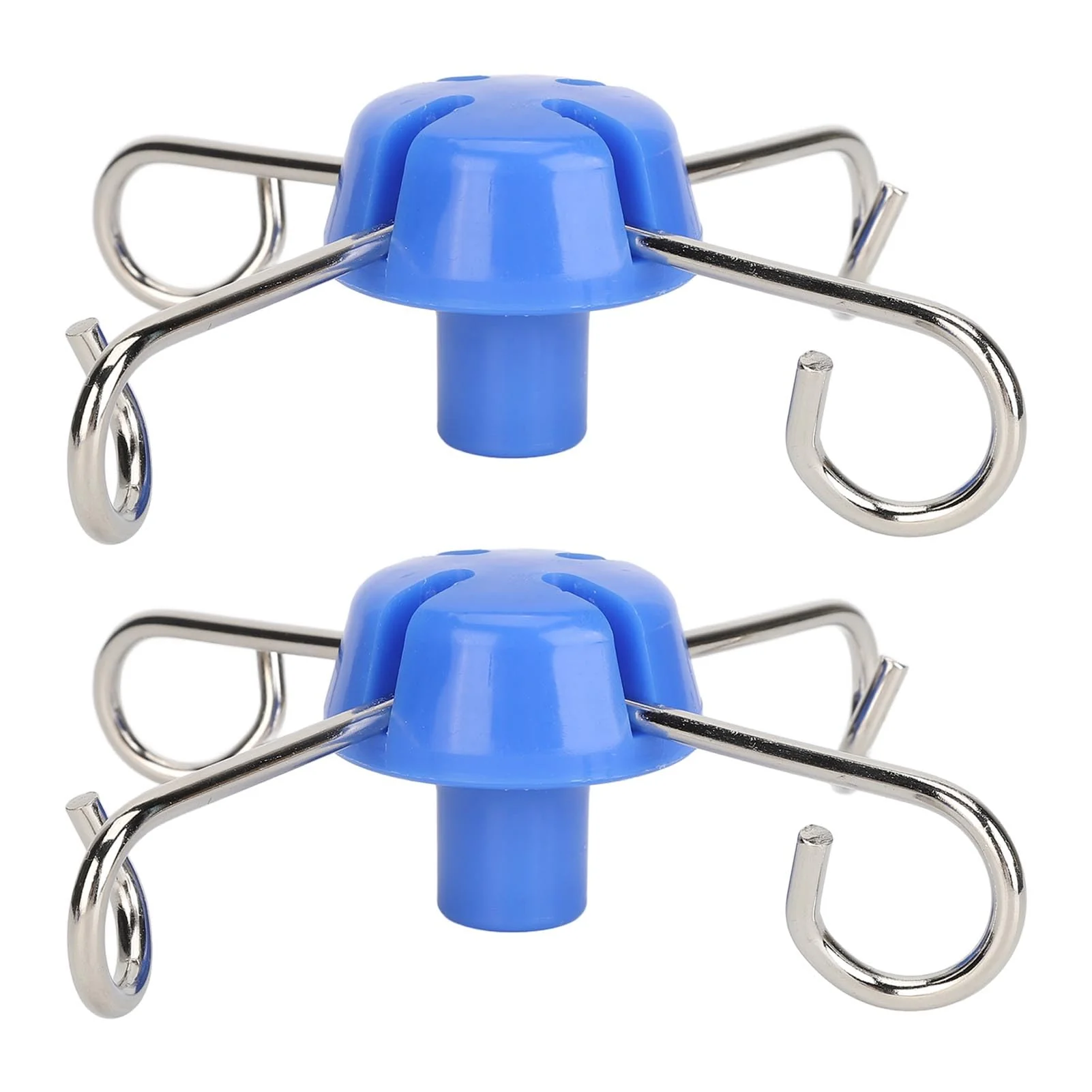 2 Pieces Infusion Stand Hanging Hooks, Infusion Stand Hook with 4 Hangers, Vertical Metal Infusion Stand Hook, Dropper Bag Hanger Hook for Home Hospitals - Image 9