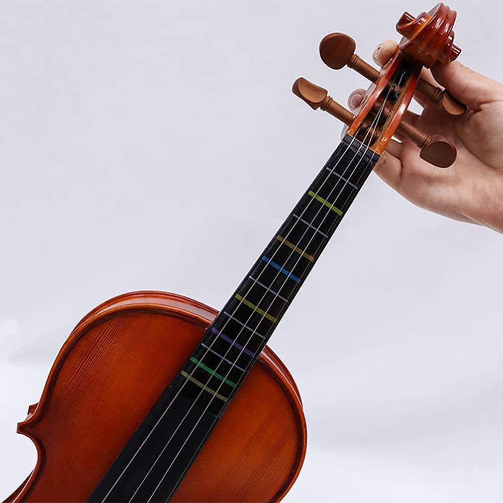 2 Sheets Transparent 4/4 Violin Finger Guide Finger Guide Position Decal Label Markers Accessory for Cello Practice Beginners - Image 4