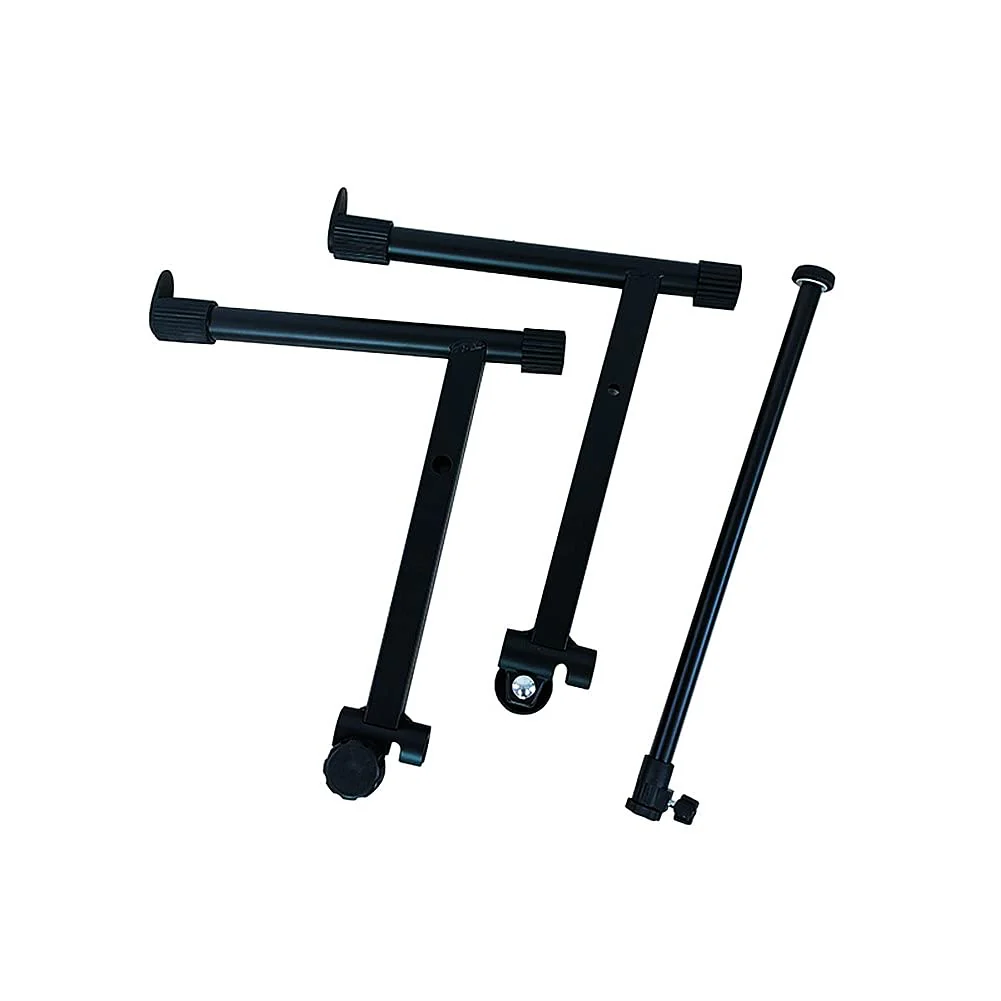 2 Tier Keyboard Stand Attachment Adjustable Electric Digital Piano Stand for 54 - 88 Key Music Keyboards Rack Holder Adjustable Width 15-27 inch Music Instrument Accessories - Image 5