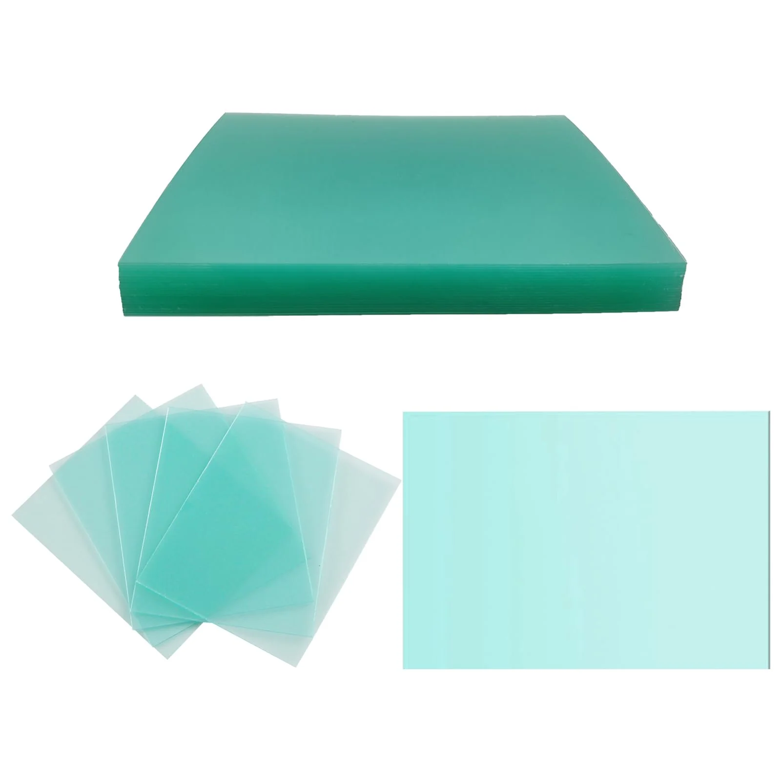 20 Pcs Welding Protective Lens Replacement Lens，4.5" x 5.25" x 0.04" Outside Replacement Helmet Clear Lens Covers for Solar Auto Darkening Welding Helmet Hood - Image 7