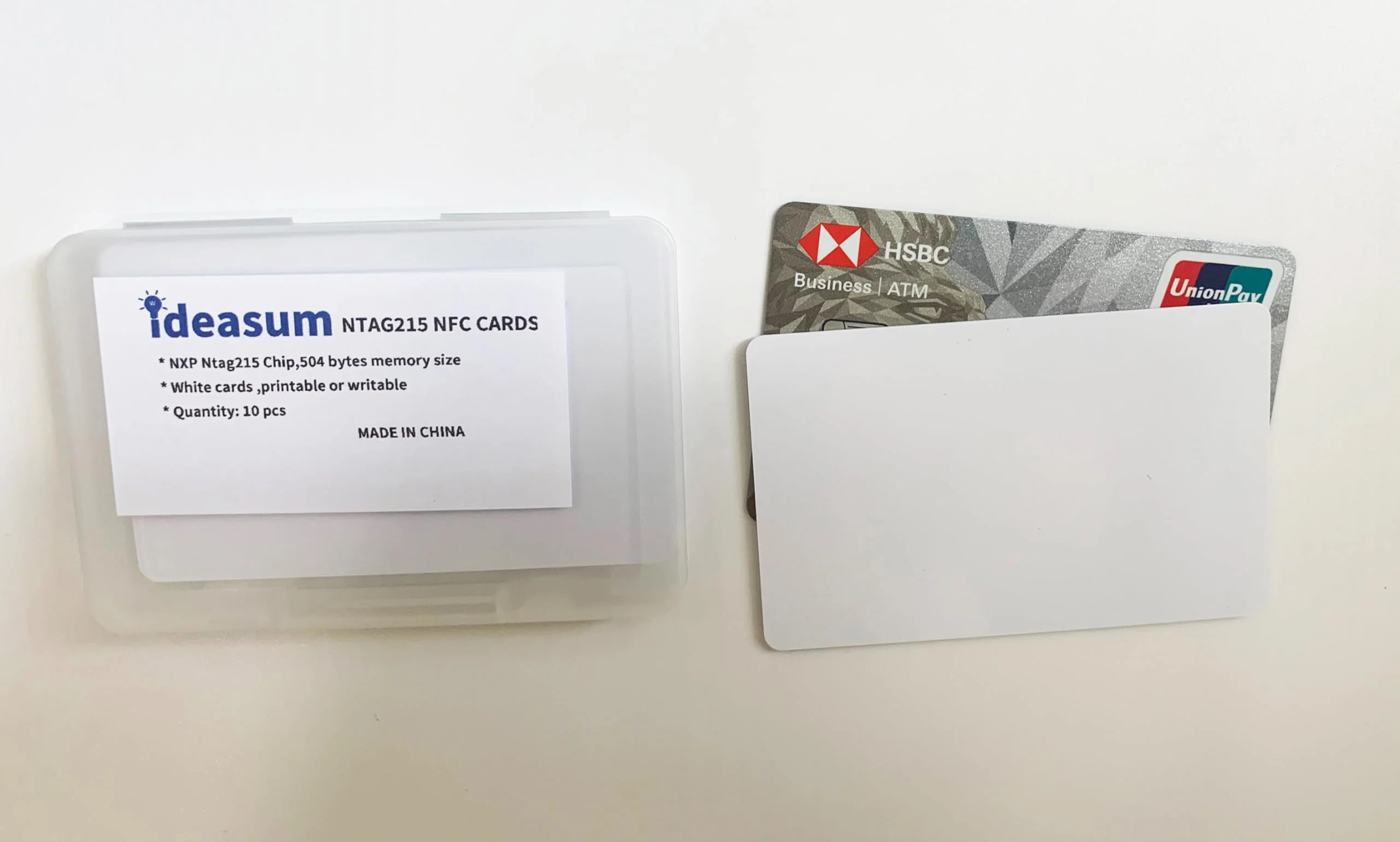 20 pcs White Blank NTAG215 PVC Cards with NXP NTAG215 Chips, NFC Cards for Smart Home and Smart Office,Gaming Cards,Printable NFC Cards with Own Design - Image 4