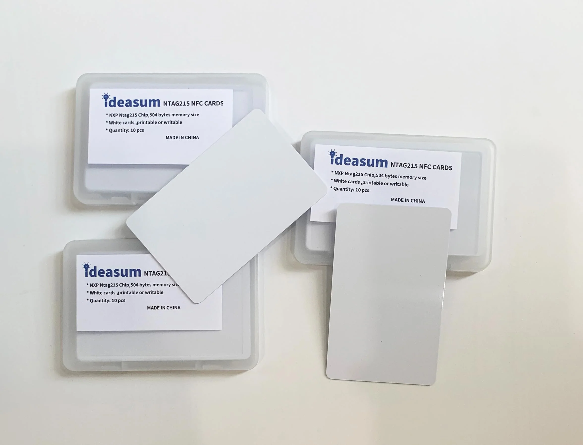 20 pcs White Blank NTAG215 PVC Cards with NXP NTAG215 Chips, NFC Cards for Smart Home and Smart Office,Gaming Cards,Printable NFC Cards with Own Design - Image 6