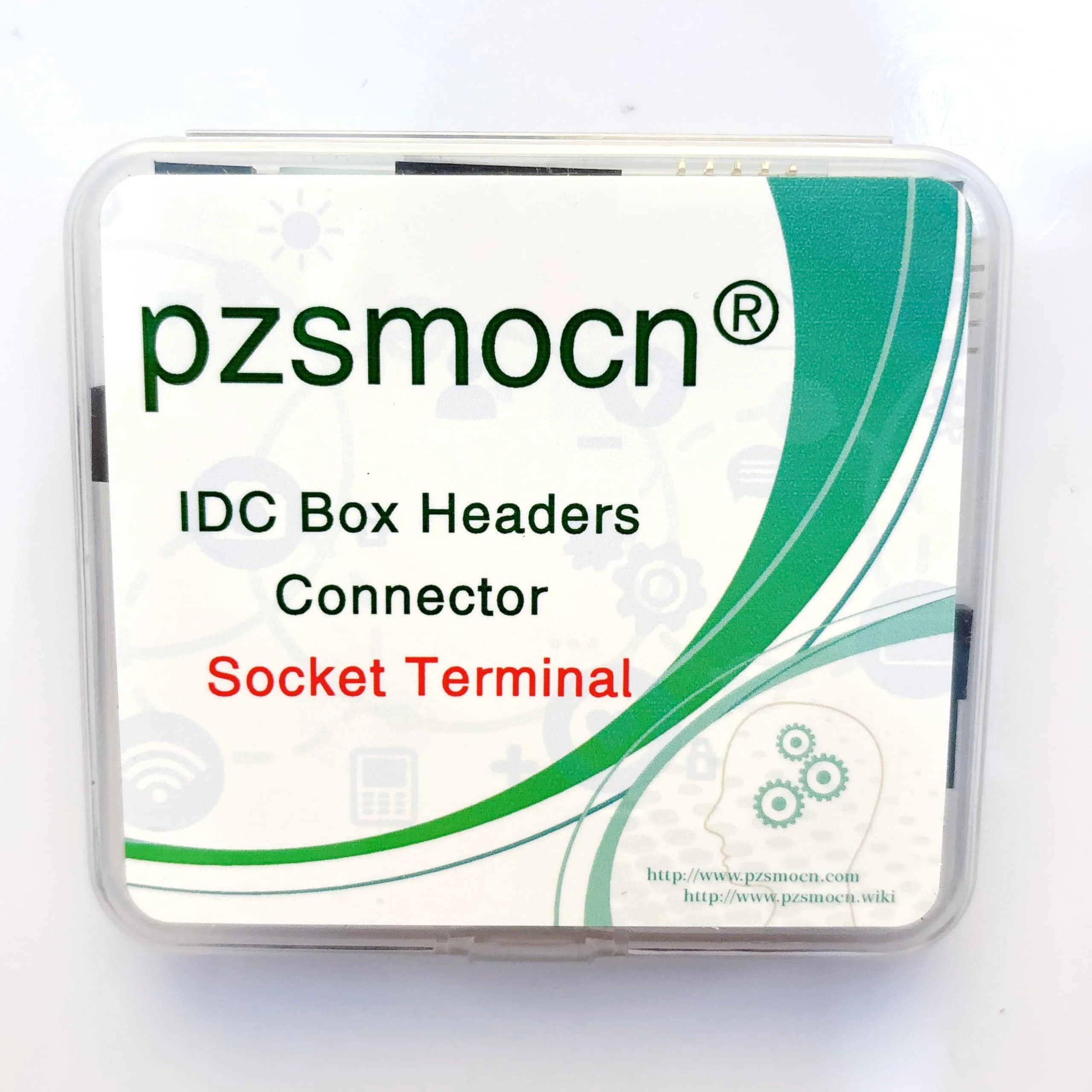 20 Pieces IDC 2 * 5 Double Row 2.54 mm Pitch JTAG ISP 10-Pin Straight Pin in-line Box Header Connector Adapter Cable Male Socket Terminal for PCB Electronic Equipment Projects. 2.54 mm Male Socket Terminal - Image 10