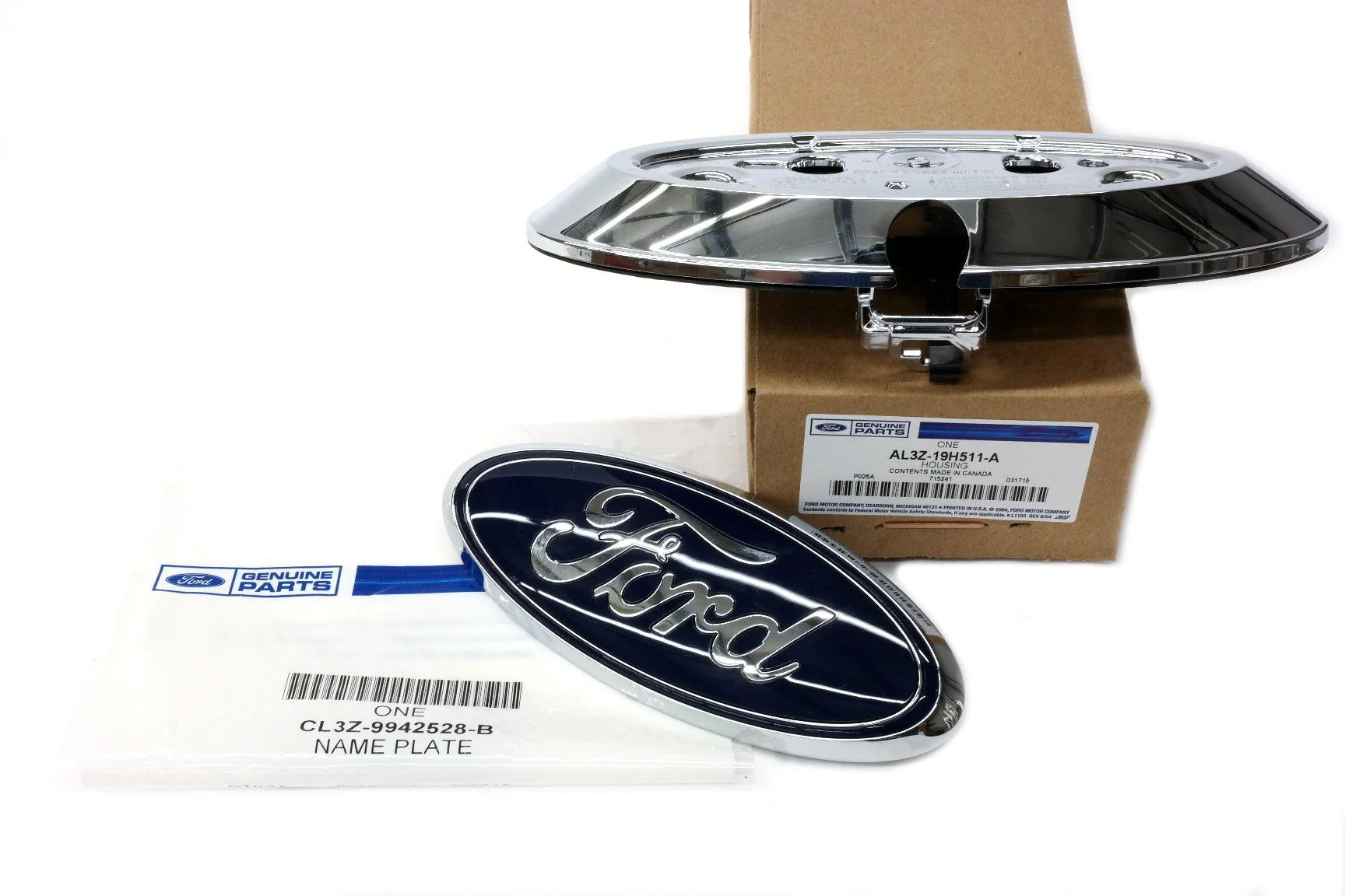 2009-2014 Ford F-150 Tailgate Back Up Camera Housing Bezel & Emblem UPDATED OEM - Image 2