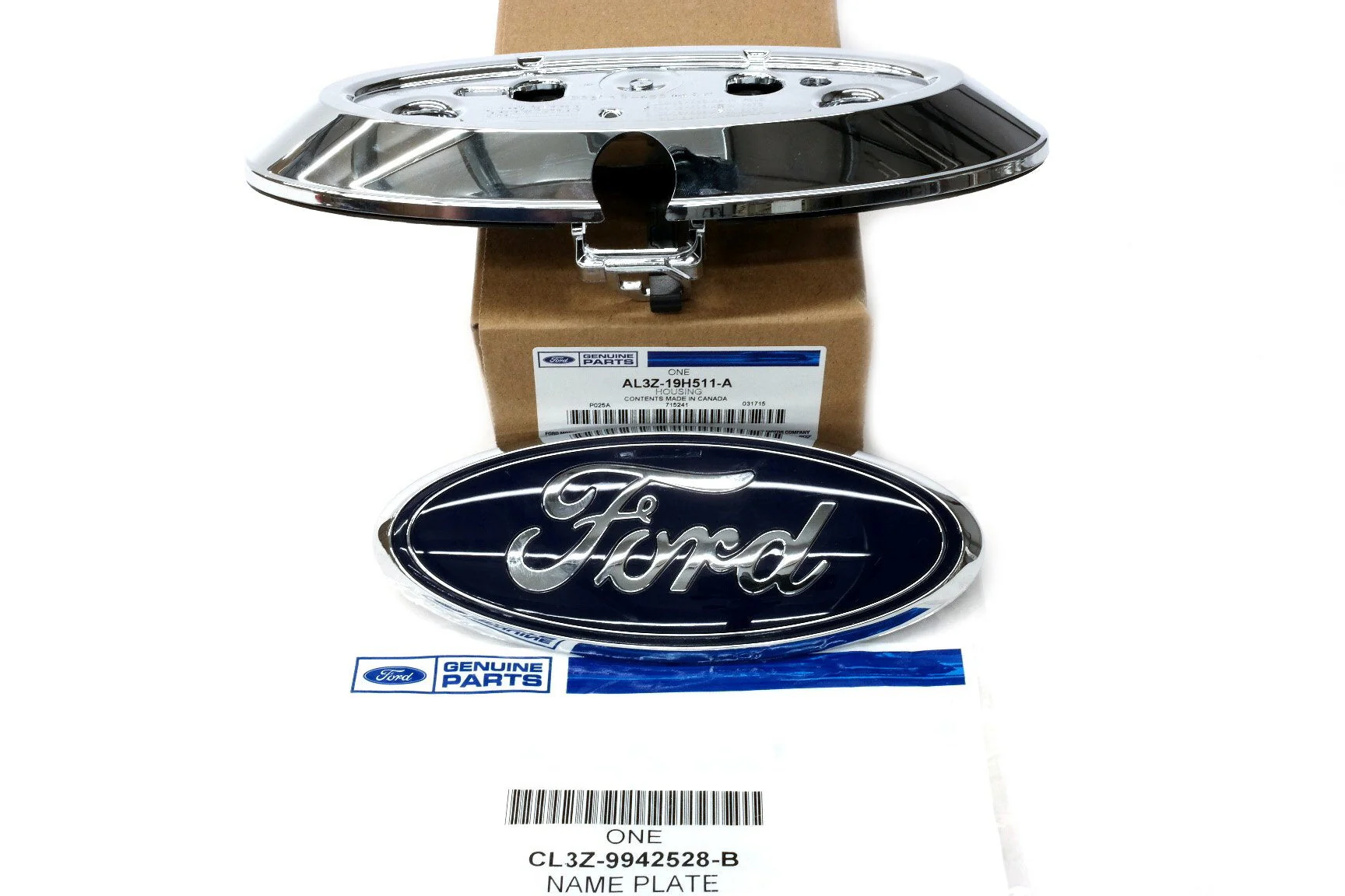 2009-2014 Ford F-150 Tailgate Back Up Camera Housing Bezel & Emblem UPDATED OEM - Image 3