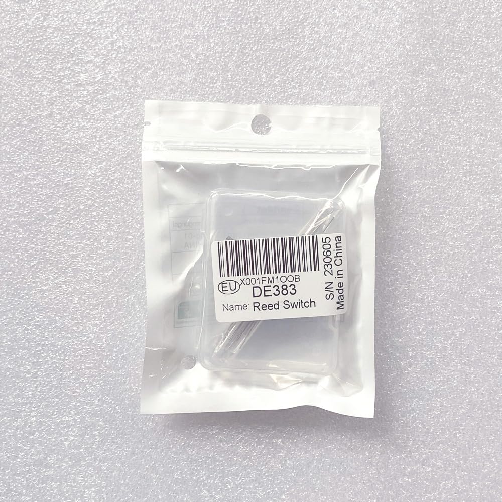 20pcs Glass Reed Switch Reed Contact Normally Open (N/O) Magnetic Induction Switch (2mm×14mm) with 20pcs Multi-Use Magnetic Sheet Transparent-E383 - Image 5
