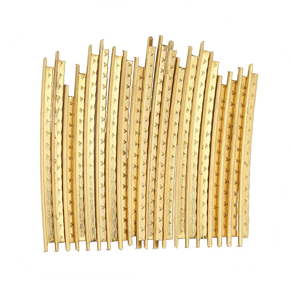 20Pcs Guitar Frets 2.0mm Brass Frets Wire for Folk Acoustic Electric Guitar Fret Wire Replacement - Image 3