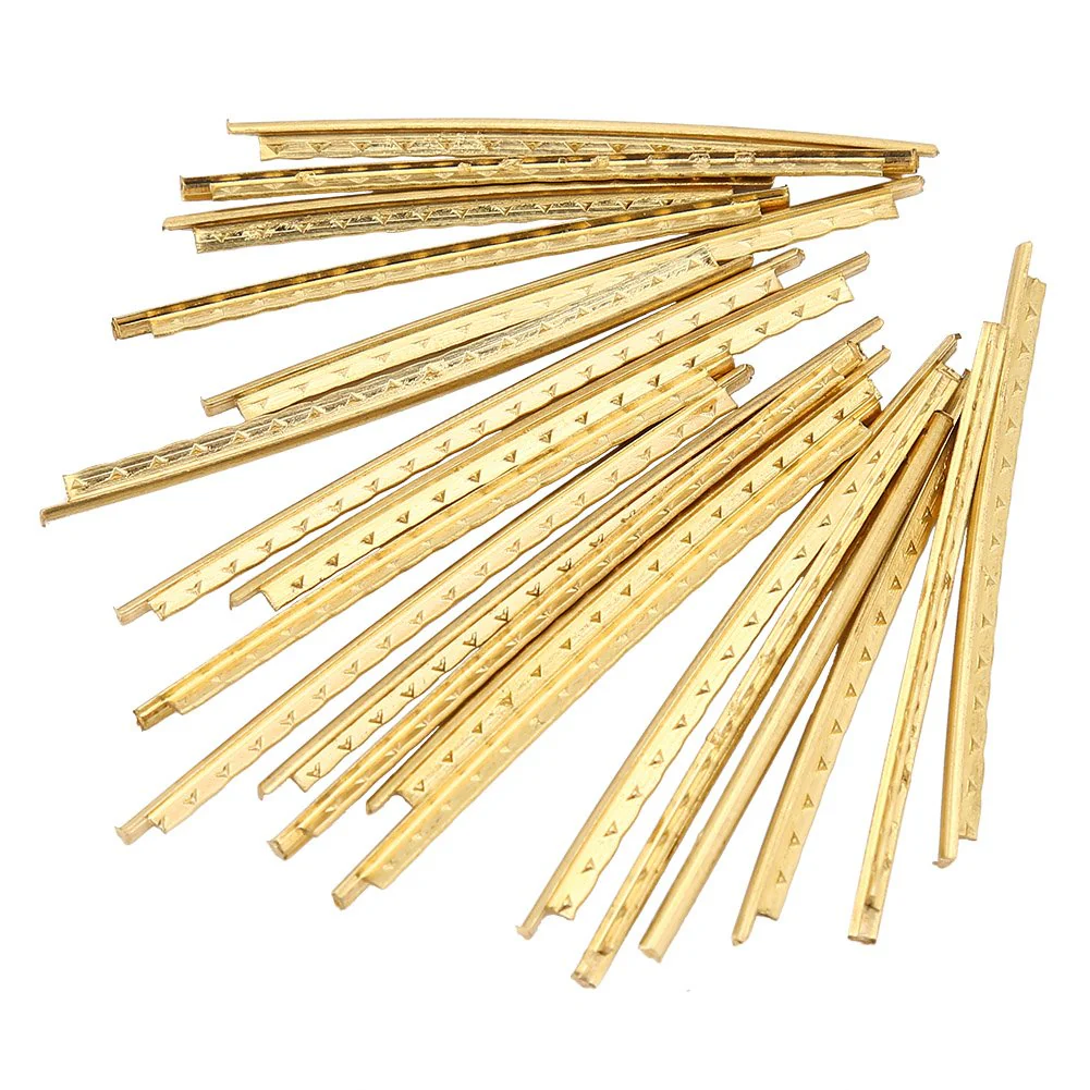 20Pcs Guitar Frets 2.0mm Brass Frets Wire for Folk Acoustic Electric Guitar Fret Wire Replacement - Image 5