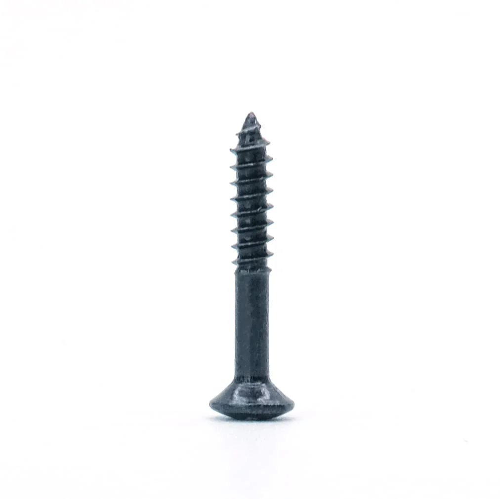 20PCS Guitar Humbucker Pickup Ring Mounting Screws Pickup Frame Surround Screws for Les Paul SG (Black) Black - Image 2
