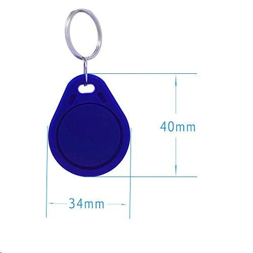 20pcs RFID 125KHz Proximity ID Keychain Cards TK4100, Compatible with EM4100 Chips, for Smart Entry Access Control System, Key Card - Image 4