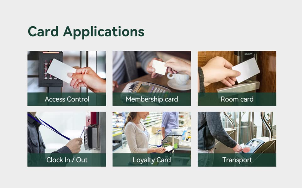 20pcs RFID ID Card 125KHz Rewritable Atmel T5577 Chip Hotel Key Access Control Time Attendance System - Image 4