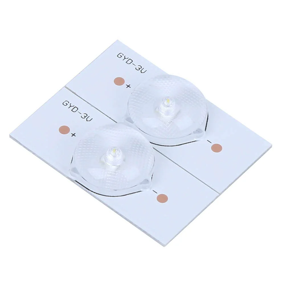 20pcs SMD Lamp Beads, Universal 3V SMD LED, Optical Lens Filter with High Hardness, Repair and Replacement Parts for LED Strips and TV Strips (White) - Image 8