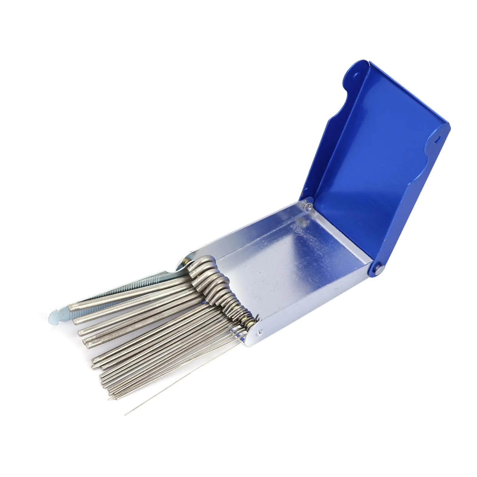 22 Piece Nozzle Cleaner File Set, Stainless Steel Gas Welding Tip Cleaner for Soldering, Welding, Suitable for Nozzle Cleaning and Restoration, in One, Default - Image 5
