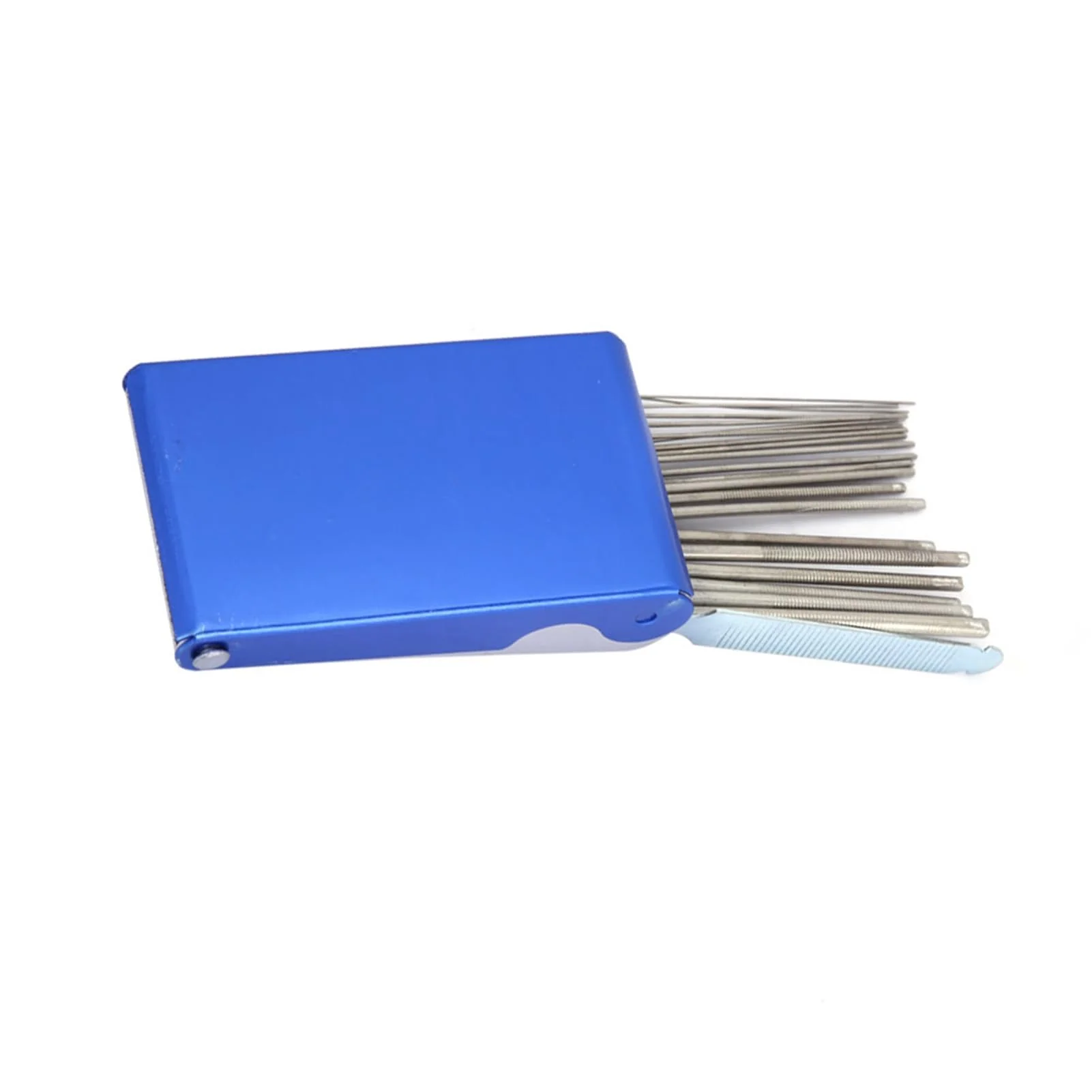 22 Piece Nozzle Cleaner File Set, Stainless Steel Gas Welding Tip Cleaner for Soldering, Welding, Suitable for Nozzle Cleaning and Restoration, in One, Default - Image 6