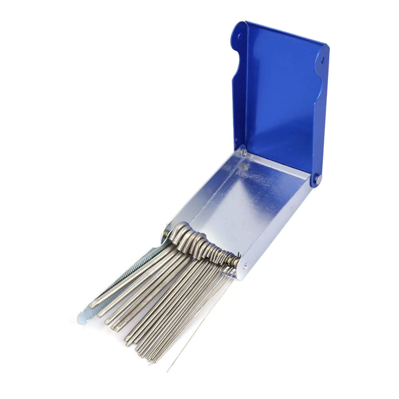 22 Piece Nozzle Cleaner File Set, Stainless Steel Gas Welding Tip Cleaner for Soldering, Welding, Suitable for Nozzle Cleaning and Restoration, in One, Default - Image 8