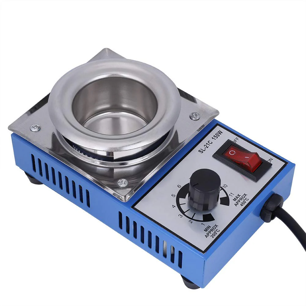 220V 150W Soldering Pot Soldering Soldering Pot Saldatore A Stagno Desoldering Bath 50mm St-21C 450 Degree Max - Image 6