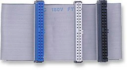 24" 40-Pin 80-Wire Ultra ATA 2-Drive Ribbon Cable, Manhattan 332781 - Image 5