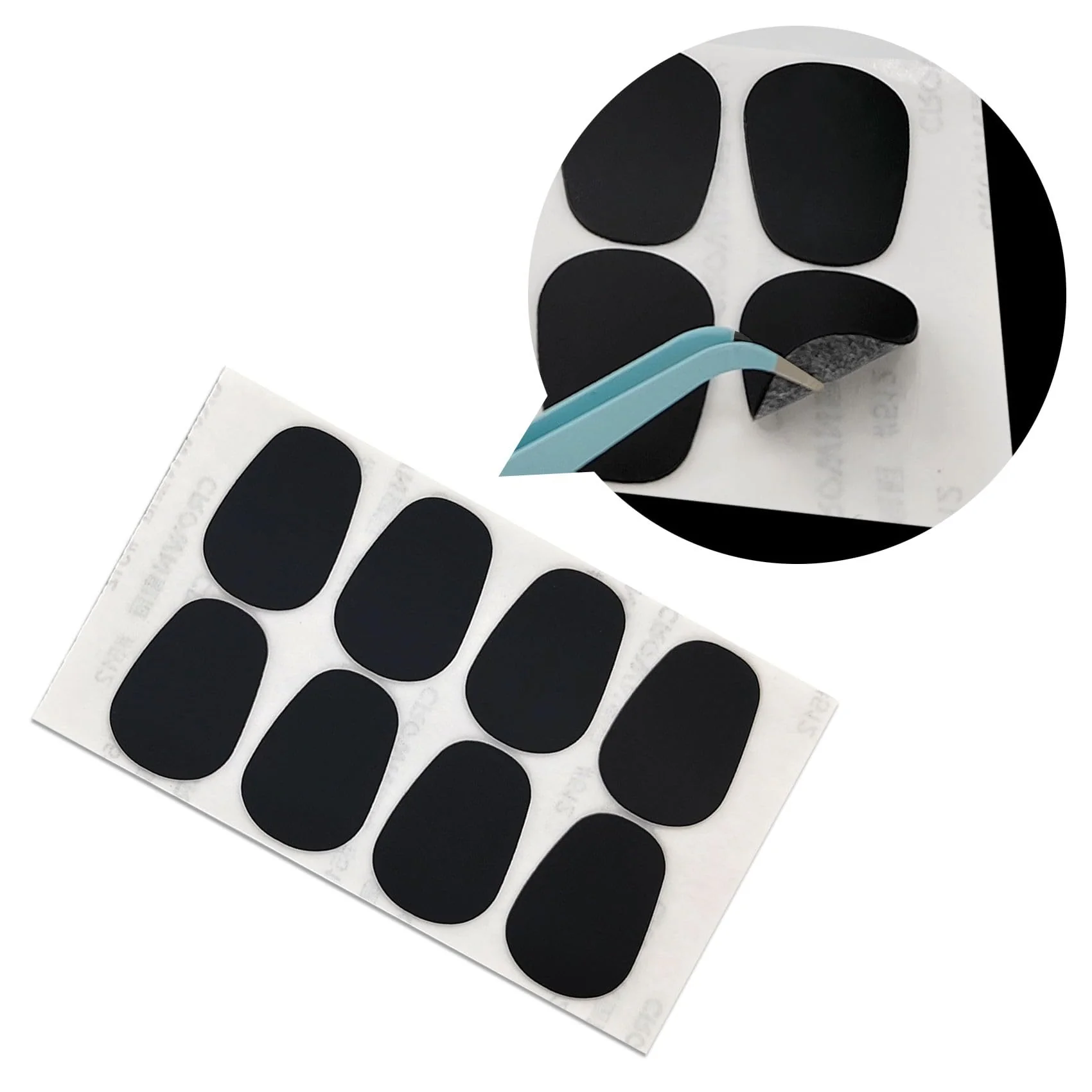 24 Pcs Saxophone Mouthpiece Pads 0.8 mm Alto Saxophone Mouthpiece Pads Sticky Mouthpiece Patches For Saxophone And Clarinet Beginners 24 - Image 5