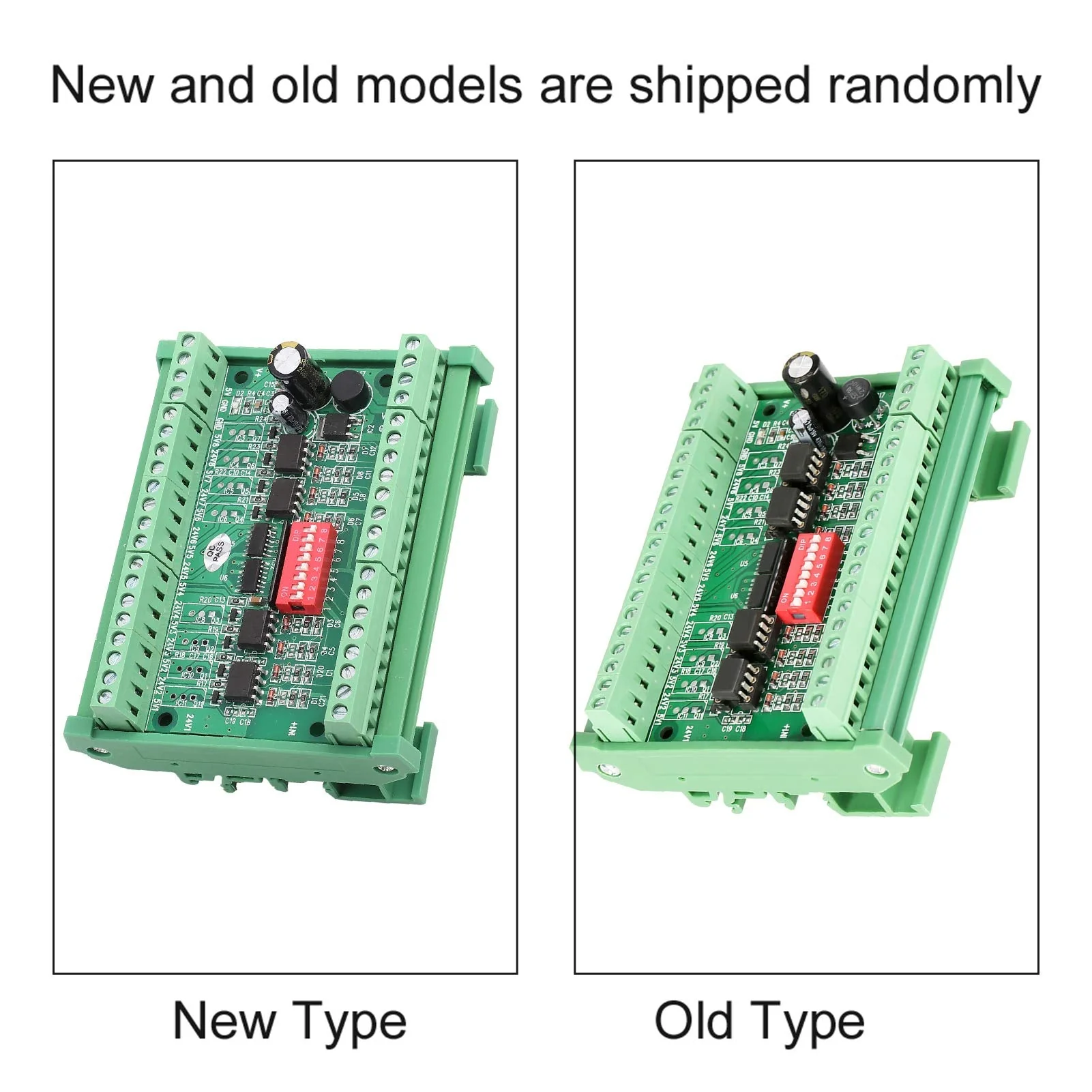 24V to 5V Optocoupler Level Changer 8 Channel 24V to 5V Npn Pnp Converter, 5V-24V Logic Level Converter, 1 Piece Przemysł i nauka, #819 - Image 5