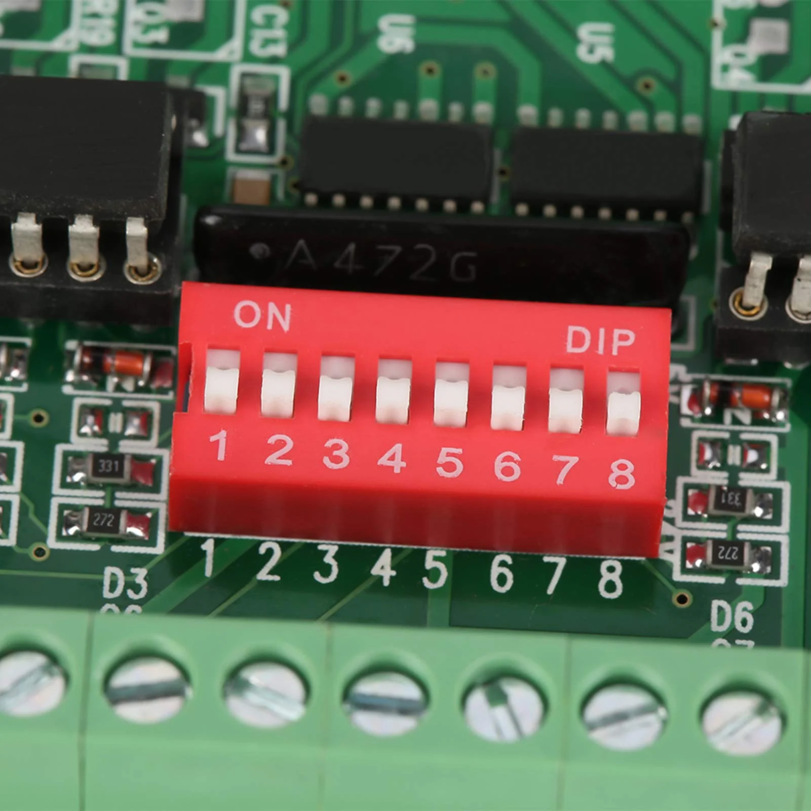 24V to 5V Optocoupler Level Changer 8 Channel 24V to 5V Npn Pnp Converter, 5V-24V Logic Level Converter, 1 Piece Przemysł i nauka, #819 - Image 9