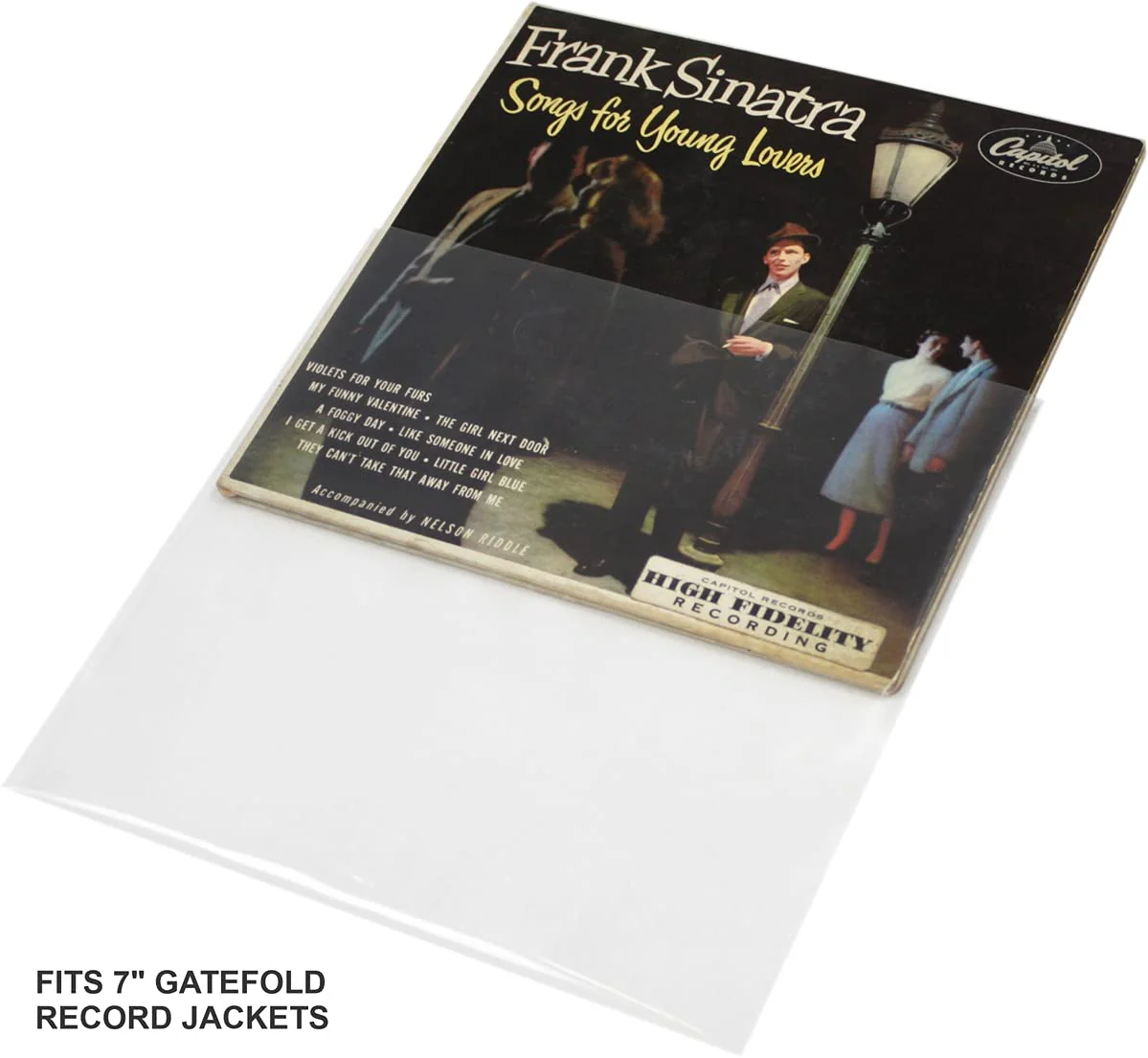 (25) 7" Slim Fit Record Outer Sleeves - 3 Mil Thick Polyethylene - 7 7/16" x 7 1/4" #07SE03 - Image 4