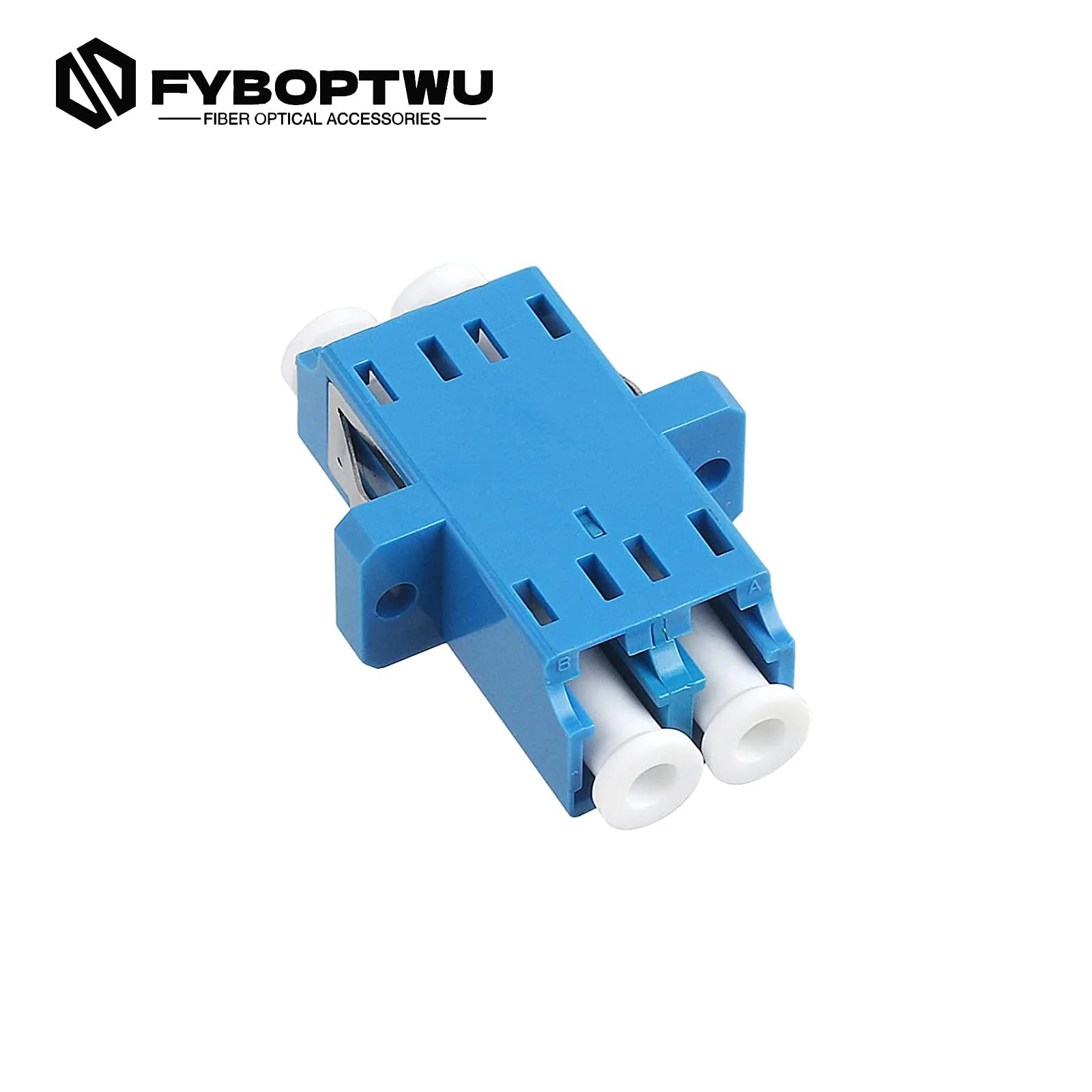 25 pcs LC Fiber Optic Coupler Adapter LC to LC Coupler Duplex Singlemode (SM) Fiber Optic Cable Adapter LC-LC Duplex Single Mode Connector LC Duplex SM 25pcs - Image 3