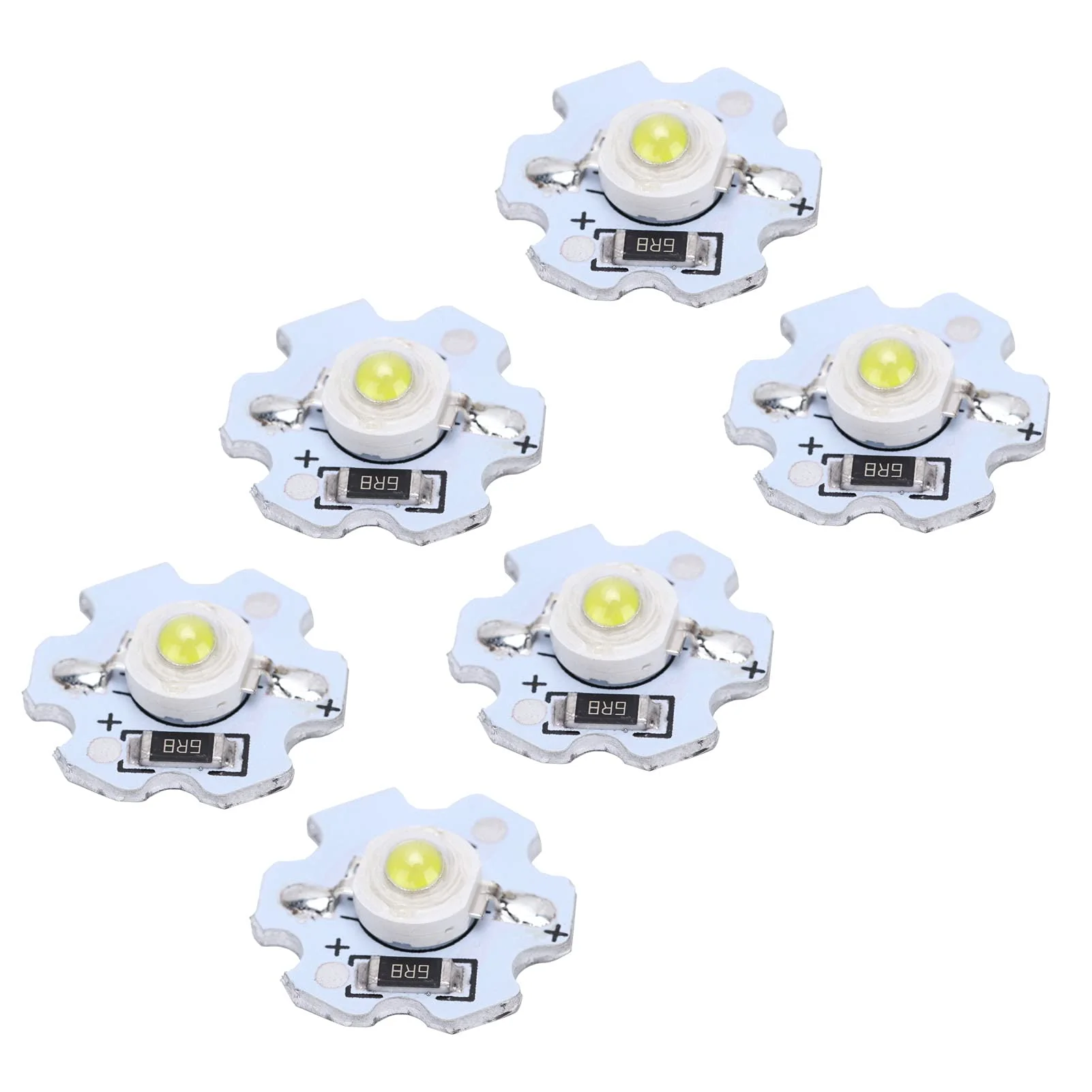 25 Pieces LED Lamp Beads 5V LED Chips 200LM 1W High Power SMD LED Lamp Chip Bulb for Replacement of Foodlight/Spotlight Lamps in Home Studio (Cool White 10000K), Lighting Accessories, Default - Image 10