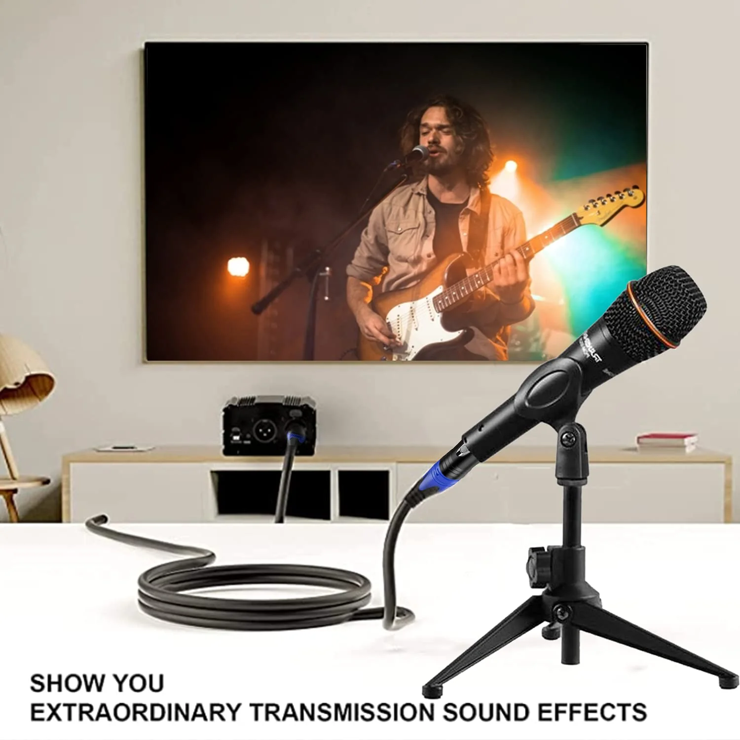 25ft XLR Cable 2 Pack - Balanced Speaker & Microphone Cable for Microphones, Speakers, Radio Stations 25 Ft 2 Pack - Image 7