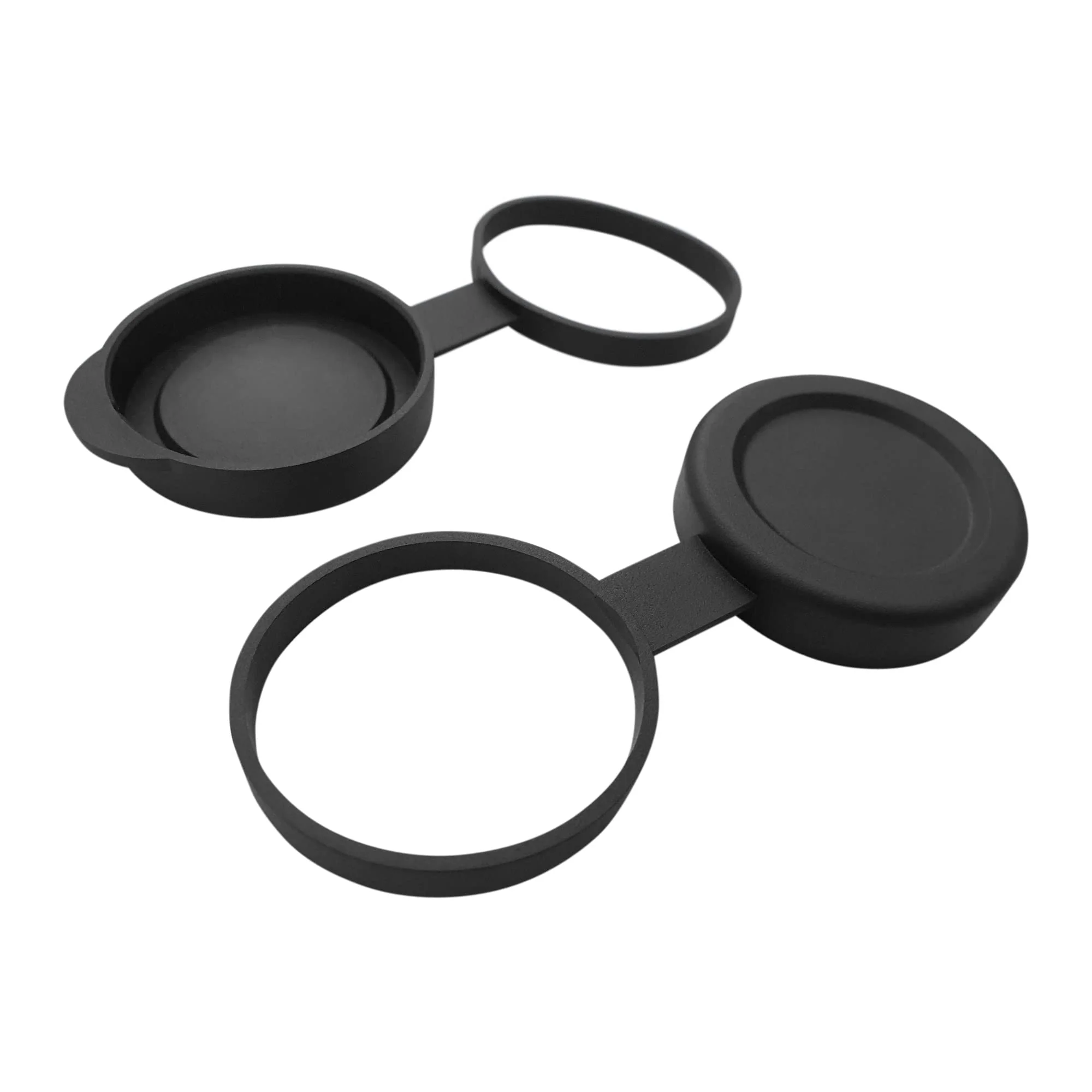 25mm Binocular/Monocular Objective Lens Caps Internal Diameter 36.6-38.1mm Rubber Cover Set Black, 37-38.2mm - Image 2