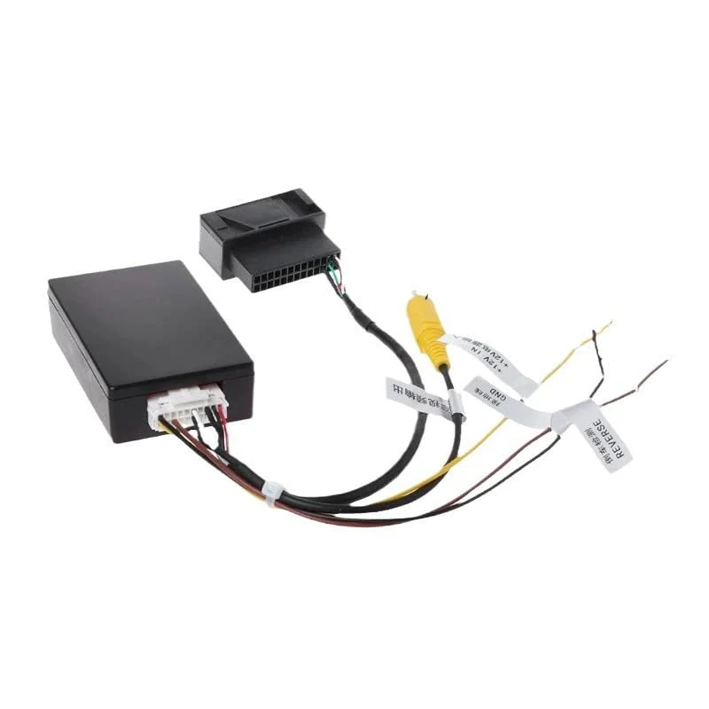 26Pin RGB to CVBS (RCA) AV Signal Reverse Camera Adapter Decoder Can Box Compatible for VW Passat CC Tiguan Golf Skoda w/Original OEM RGB Rearview Backup Camera - Image 6