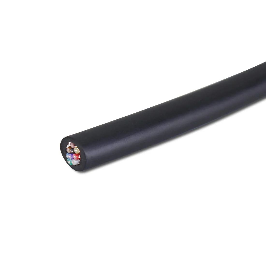 28 AWG 9/C CMP Plenum Rated Double Shielded Security RS232 Data Cable - 16 Feet - Use for DB9 Serial Adapters 28AWG 9/C Double Shielded Cable - Image 2