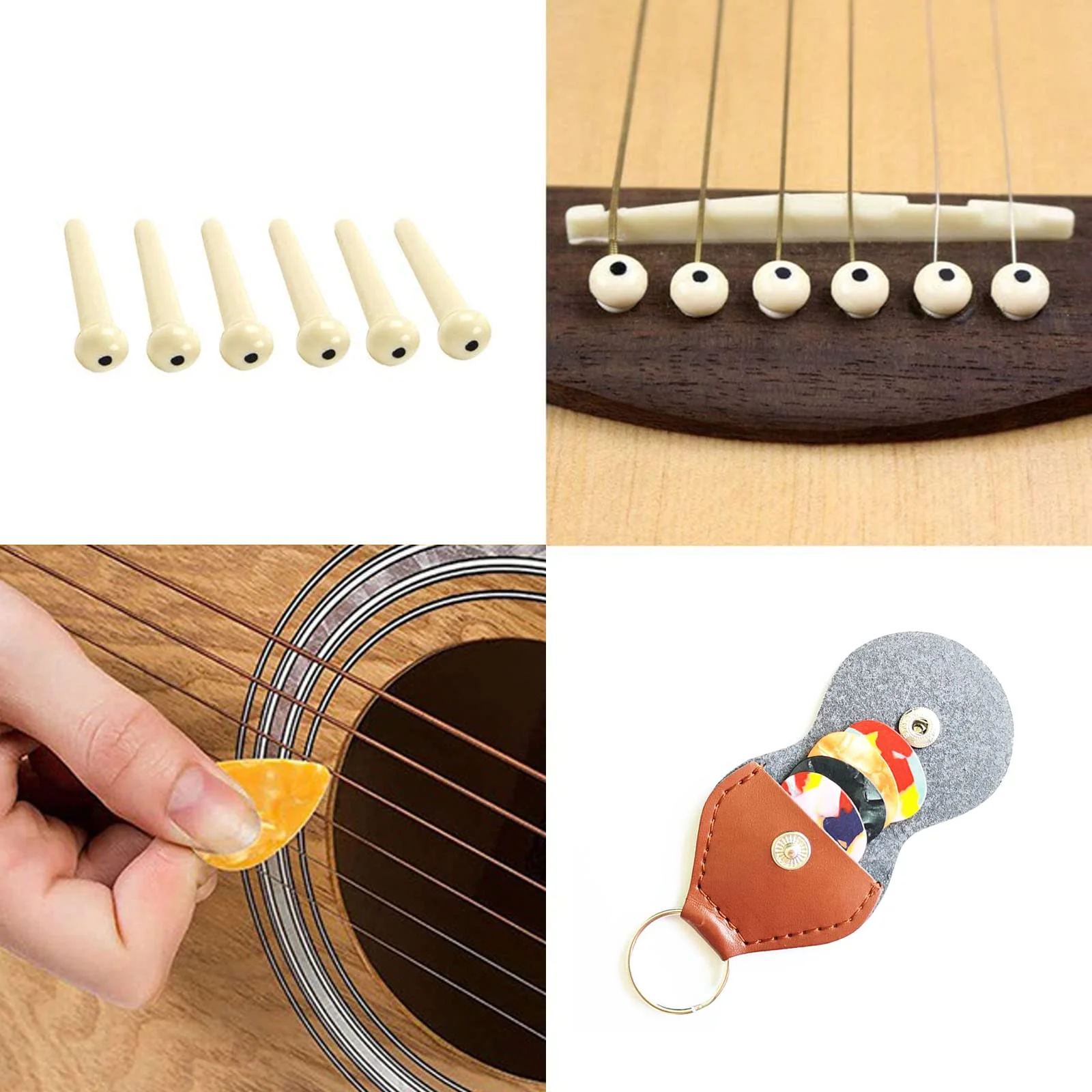 28PCS Guitar Tool Kit,Guitar Repair Tools Kit,Professional Guitar Repairing Maintenance Tool Kit with Wire Plier String Organizer Fingerboard Protector Hex Wrenches Files String Action Ruler Spanner 28PCS - Image 8