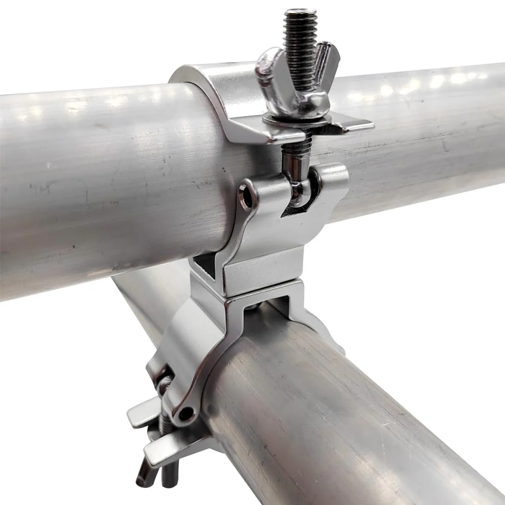 2Inch Lighting Truss Swivel Coupler Clamp Aluminum Alloy Stage Light Clamp Heavy Duty 220Lbs Fit Pipe 48-51mm/1.89-2 Inch F34 - Image 4
