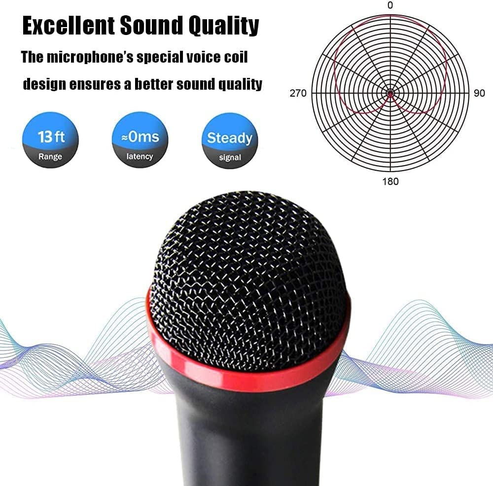 2Pack 13ft Wired USB Microphone for Rock Band, Guitar Hero, Let's Sing - Compatible with PS2, PS3, PS4, PS5, Switch, Wii, Wii U, Microsoft Xbox 360, Xbox One and PC - Image 3
