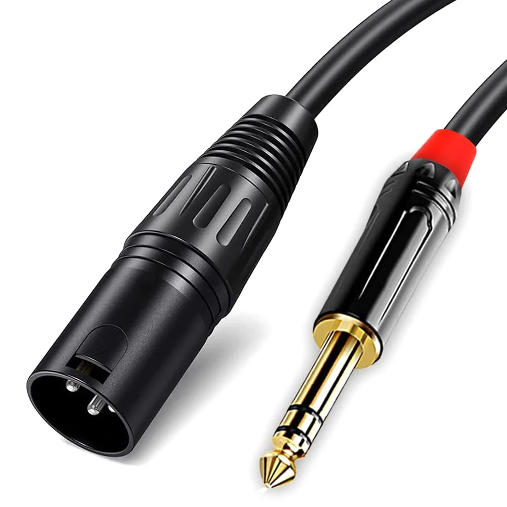 (2PACK/25FT) XLR to 1/4 TRS Stereo Adapter,XLR Male to 1/4 Inch (6.35mm) Stereo Balanced Microphone Stereo Audio Converter AdapterCable 25FT - Image 8