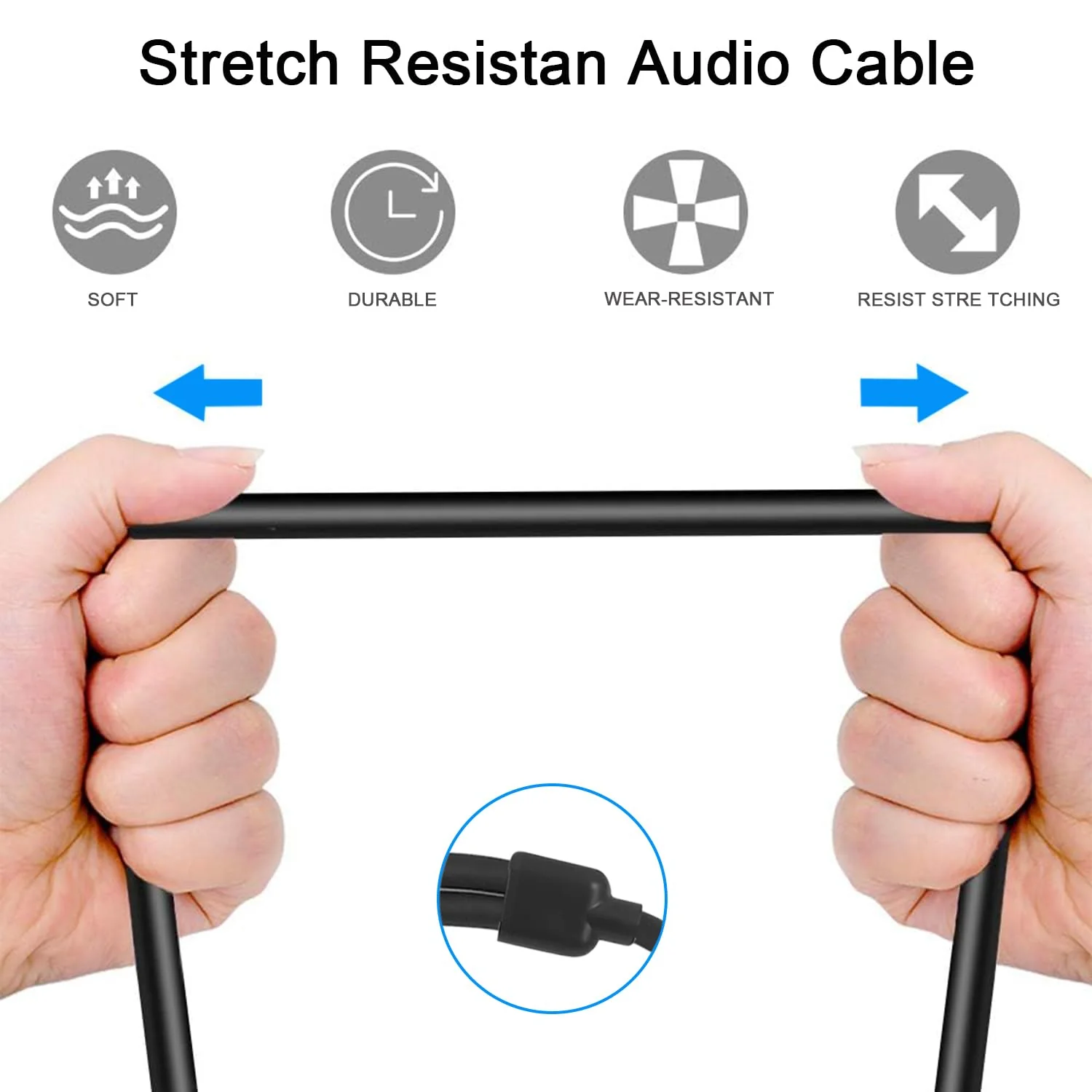 2Pack 6.35mm Dual TRS to XLR Male Cable for Microphone, Mixer, Amplifier, 1.5 FT, 1/4 TRS to XLR Audio Cable, Y Splitter Patch Cord, 3-Pinxlr to Dual 1/4 Male Converter Adapter Cable 1.5Ft, 2Pack Dual 1/4 to XLR Male - Image 7