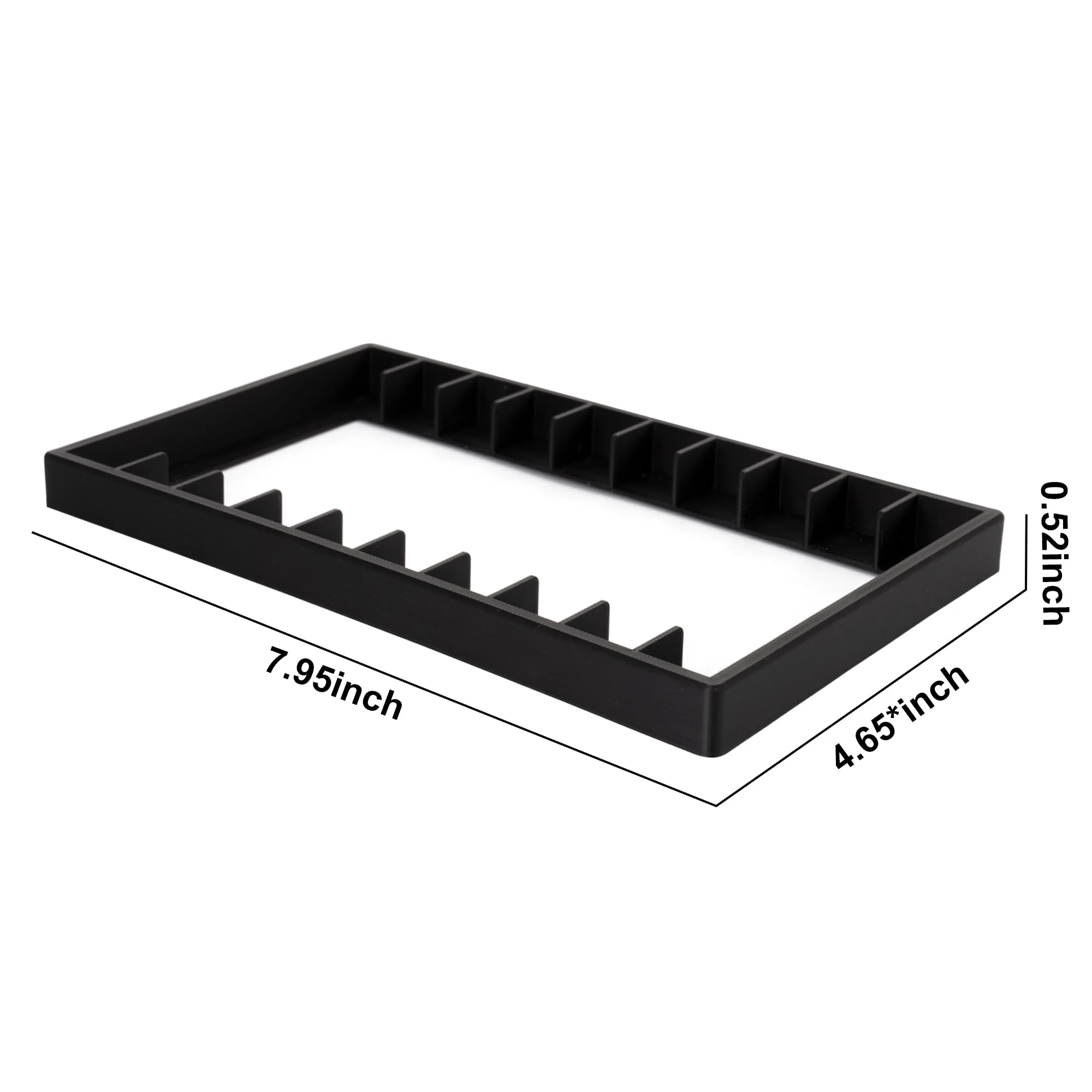 2Packs Cassette Tape Storage Organizer Rack- 20 Slots Audio Cassette Tape Holder, Durable And Stylish Design for Home, Studio, Collectors, Easy to Move And Organize Audiotapes - Image 3