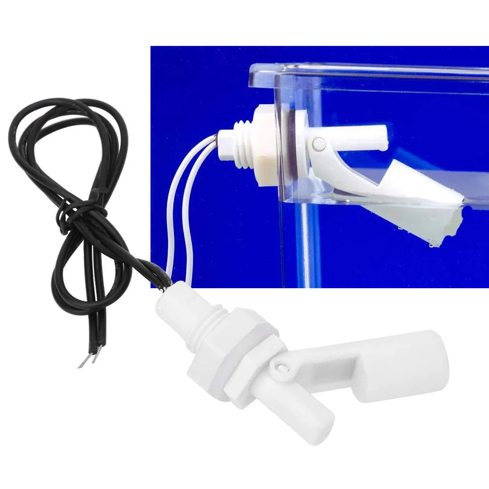 2PCs 16mm 0-110V DC Water Level Sensor Switch, 0.2MPa Highly Reliable Plastic Float Switch for Side Mounted Liquid Level Sensor - Image 2