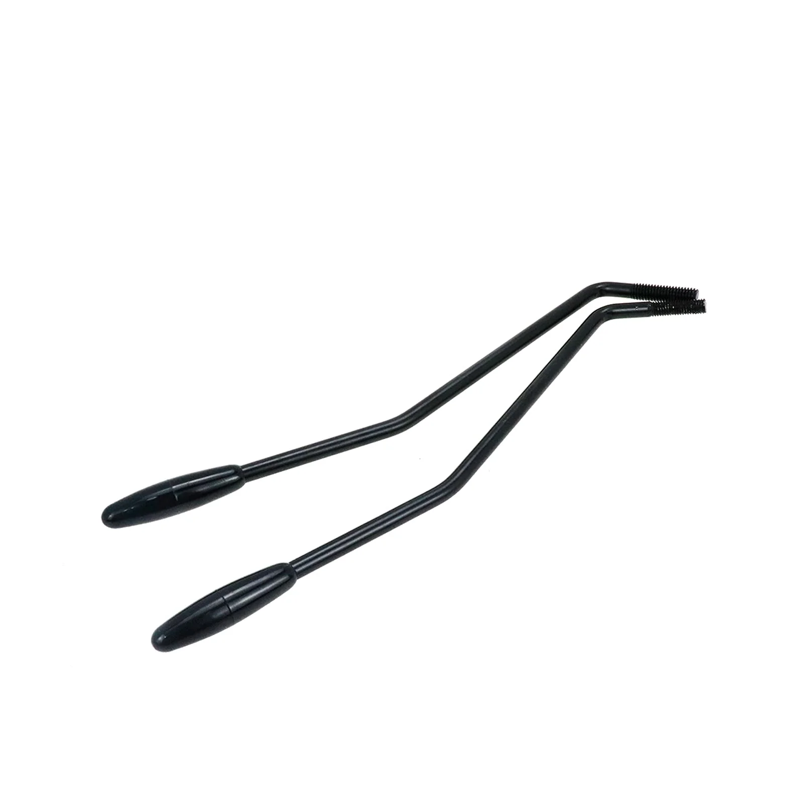 2pcs 6mm & 5mm Thread Tremolo Arm Whammy Bar with Tip Electric Guitar Metal Single Tremolo Arm, Black 2 black - Image 2