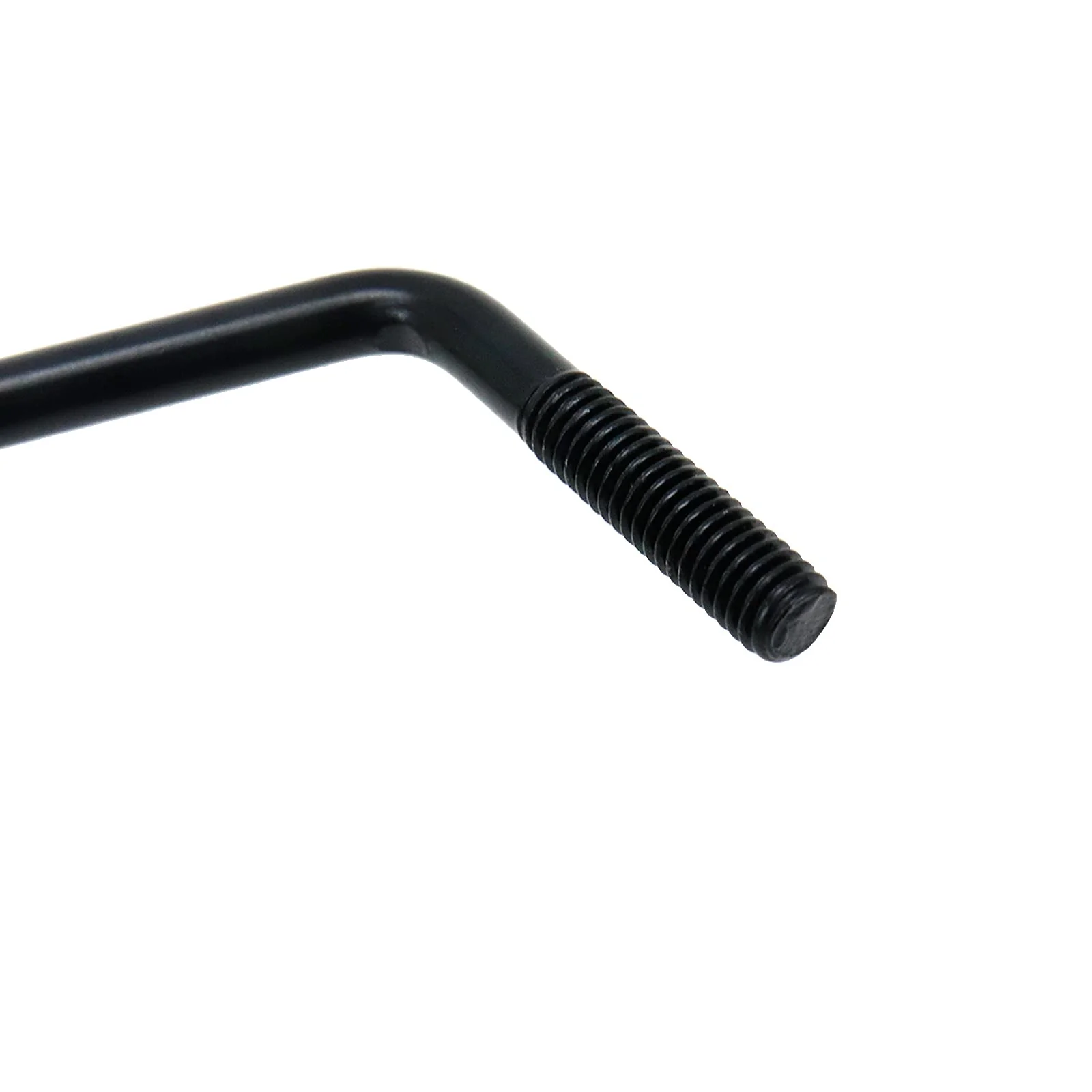 2pcs 6mm & 5mm Thread Tremolo Arm Whammy Bar with Tip Electric Guitar Metal Single Tremolo Arm, Black 2 black - Image 3