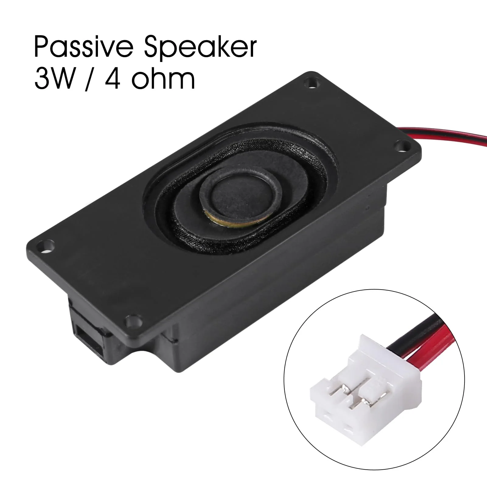 2Pcs Audio Speaker 3 Watt 4 Ohm Speaker 4ohm 3W Loundspeaker JST-PH2.0 Interface Speaker for Small Electronic Projects Advertising Machines LCD TV Monitors 4o 3w jst-ph2.0 - Image 3