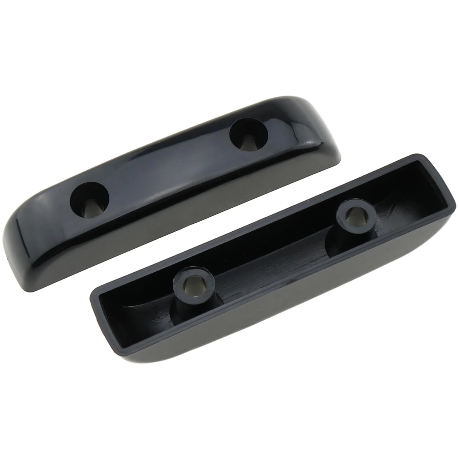 2PCS Black Bass Thumb Stand Finger Stand Precision Bass Jazz Bass Bridge Guitar Thumb Rest Armrest Padding for Precision Bass Jazz Bass Bridge Guitar With Screws - Image 3