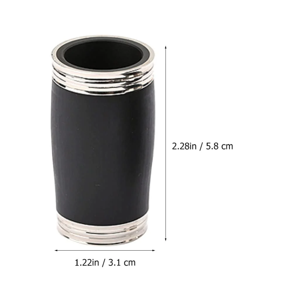 2pcs Clarinet Barrel Clarinet Tube Tuning Tube Adjustable B Flat Clarinet Barrel Treble Pitch 58MM Barrel for Clarinet - Image 3